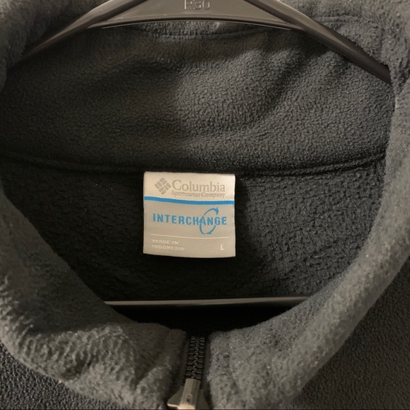 Men’s Columbia Full zip fleece interchangeable - Picture 3 of 3